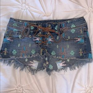 Kendall & Kylie Denim Shorts